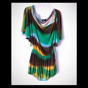 Venus vibrant colors tunic